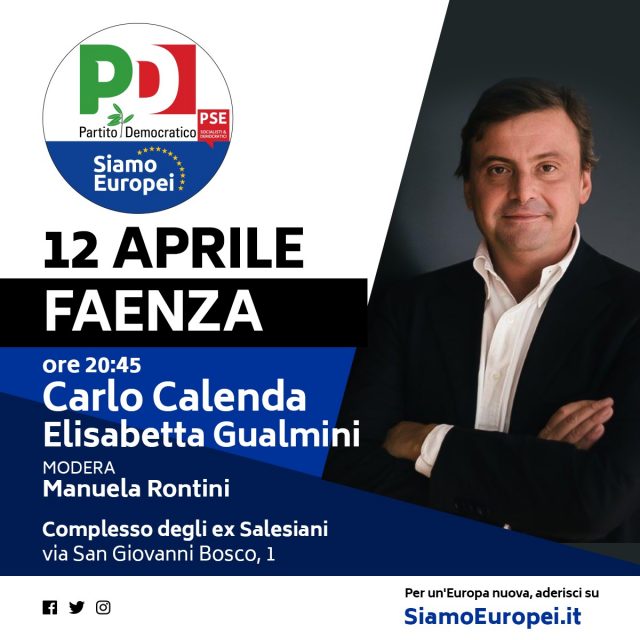 Partito Democratico: Siamo Europei