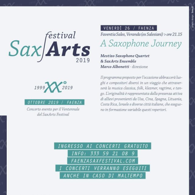 Sax Arts Festival 2019