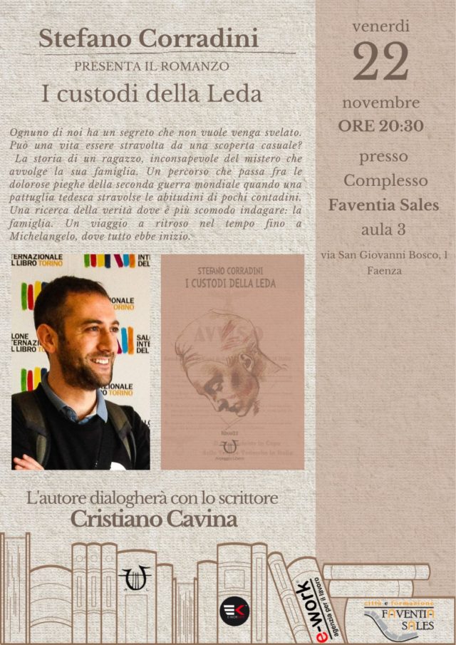 22 novembre: Stefano Corradini e Cristiano Cavina