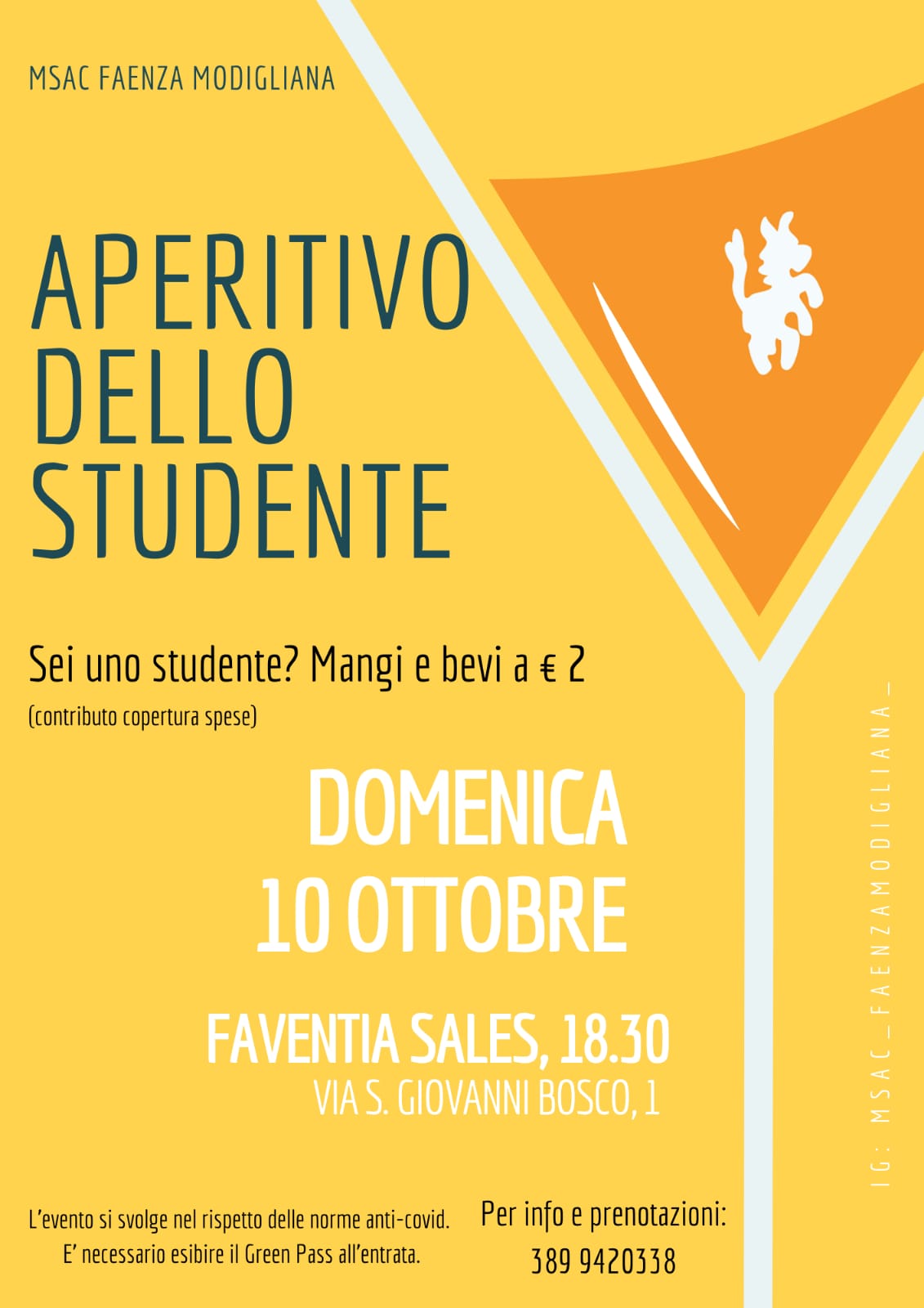 Aperitivo dello studente