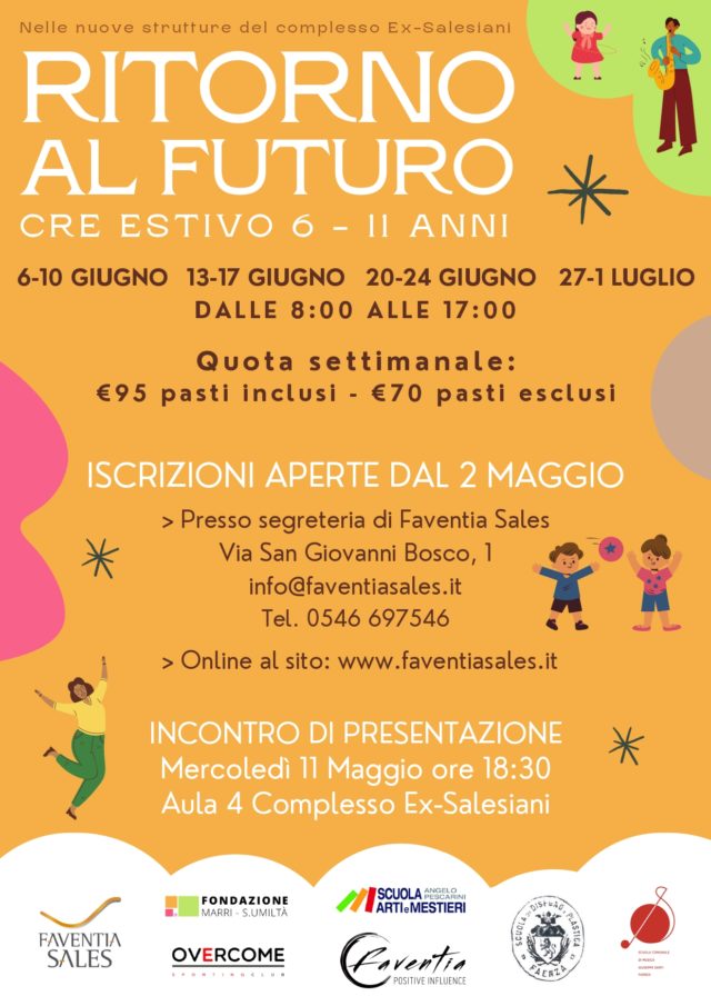 Ritorno al Futuro: CRE estivo a Faenza 2022