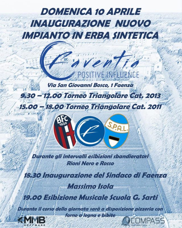 Inaugurazione nuovo impianto in erba sintetica