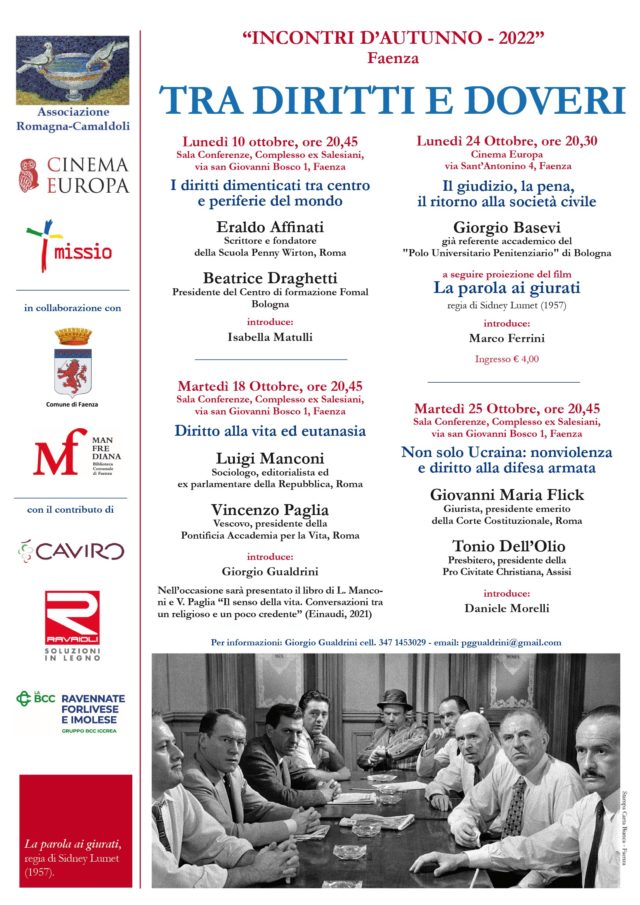 Incontri d’Autunno 2022