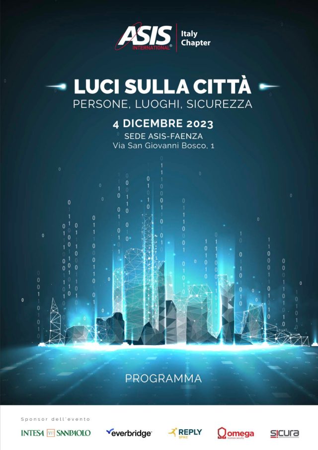 LUCI SULLA CITTA’ – Persone, luoghi, sicurezza