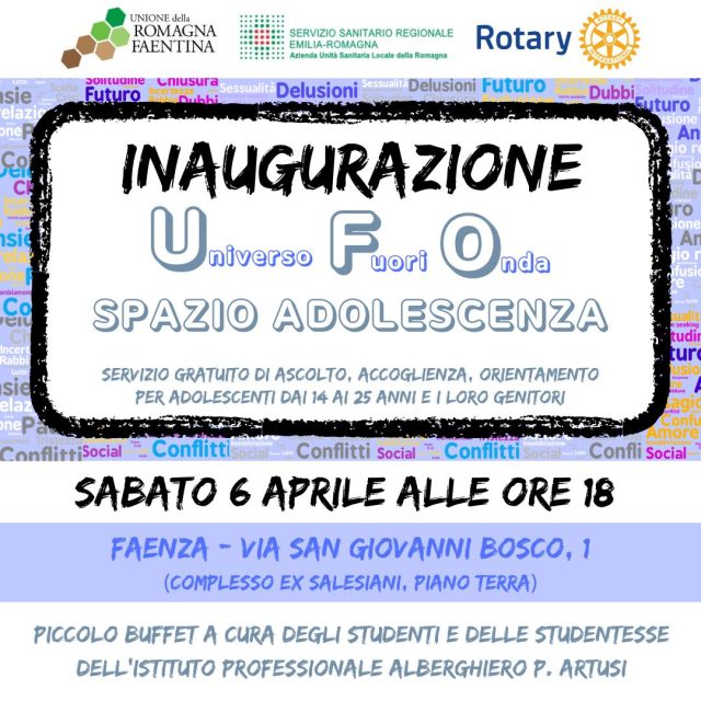 Inaugurazione servizio UFO – Spazio Adolescenza