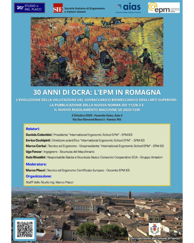 30 anni di OCRA: l’EPM in Romagna