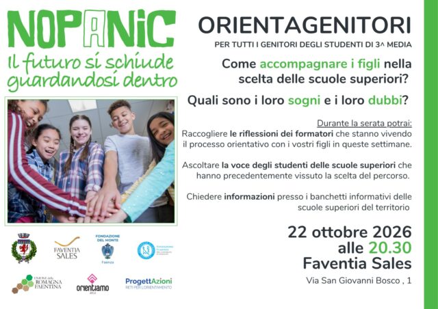 NO PANIC – Il futuro si schiude guardandosi dentro